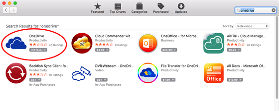 onedrive for business mac update